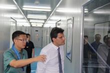 法国ask总裁zuccarelli先生参访中科纳通,达成未来战略合作(2015年9月