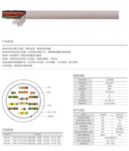 U UTP CAT3三类大对数电缆 一舟股份 